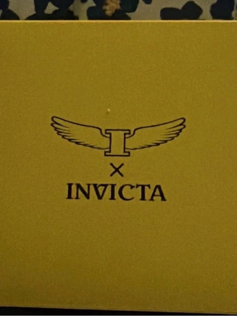 Invicta Green Sunburst Dial Silver and Gold Accent Watch